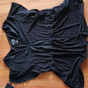 Torrid peplum Top with Lace detail